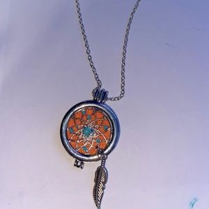Essential Oil Diffuser Necklace with Essential Oils